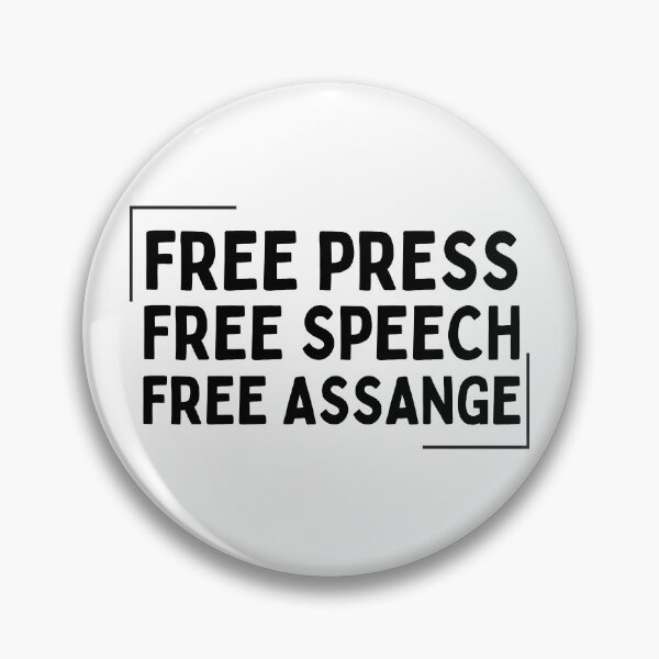 Item preview, Free Julian Assange designed and sold by Tia-tez.
