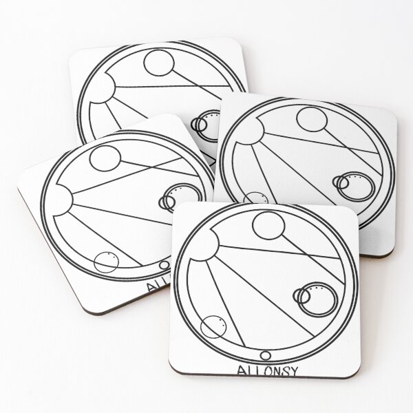 Item preview, ALLONSY in circular gallifreyan designed and sold by bug-boy213.