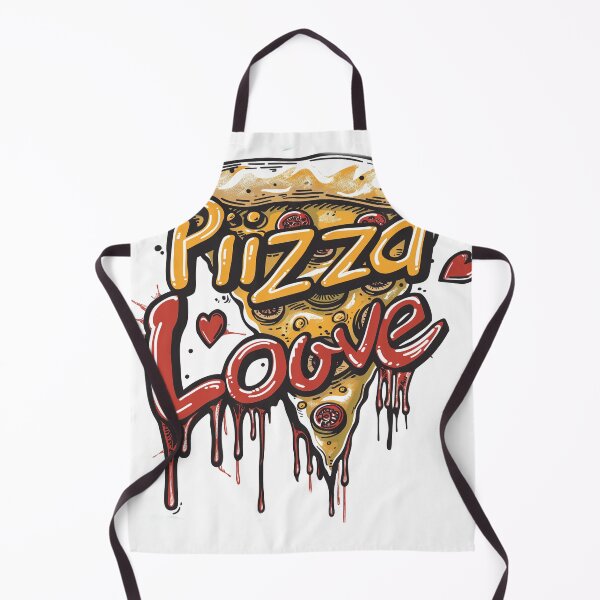 Item preview, Graffiti Style Pizza Love funny Gift idea designed and sold by Samanthi007.