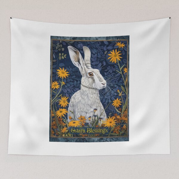 Item preview, Ostara Blessings Greeting Card designed and sold by thewandswant.
