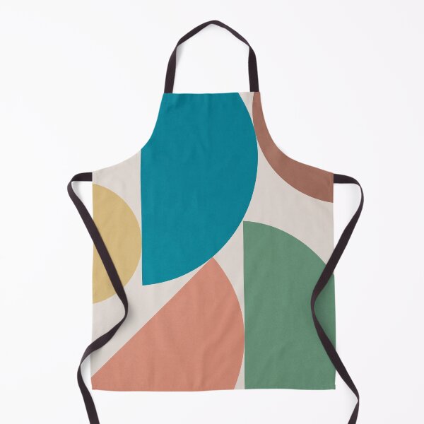 Item preview, Half Circle, Abstract Boho, Geometrical, Mid Century Modern 4 designed and sold by technicolorable_art.