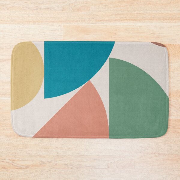 Item preview, Half Circle, Abstract Boho, Geometrical, Mid Century Modern 4 designed and sold by technicolorable_art.