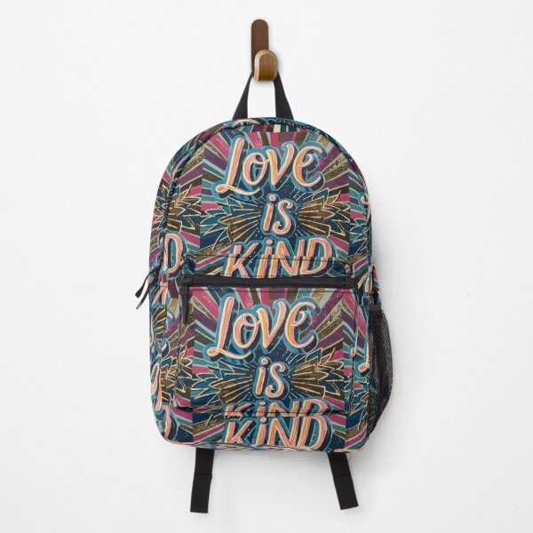 Item preview, Love is Kind: Modern Lettering with Metallic Accents designed and sold by HahaHandlesHub.