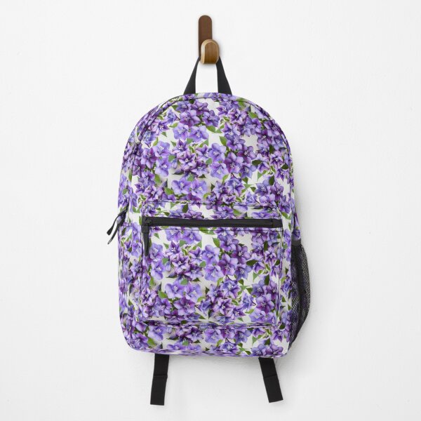 Item preview, Purple Balloon flower Seamless Pattern design designed and sold by Petalandfur.