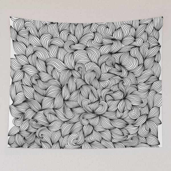 Item preview, Abstract linework pattern designed and sold by Miques.