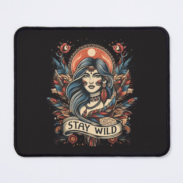 Item preview, Stay Wild - A Vintage Ode to Female Freedom designed and sold by LV-creator.