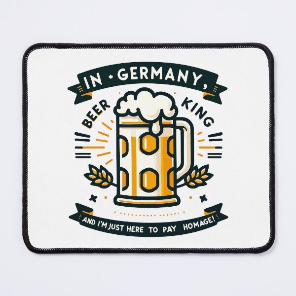 Item preview, Brewmaster's Throne - Celebrate German Beer Royalty, In Germany, Beer is King, and I'm Just Here to Pay Homage! designed and sold by FebricFusion.