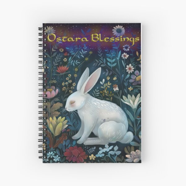 Aperçu de l'œuvre Bénédictions d'Ostara Carte de vœux créée et vendue par thewandswant.