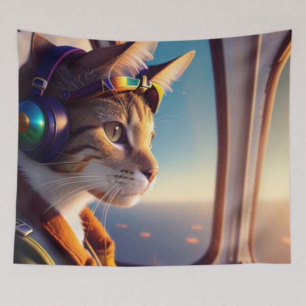 Item preview, Ground Control to Major Tom Cat designed and sold by Nikki-Designz.