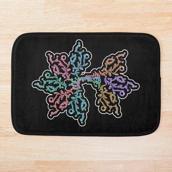 Item preview, Colorful Word Poem Tree (Rainbow) designed and sold by thecakelin.