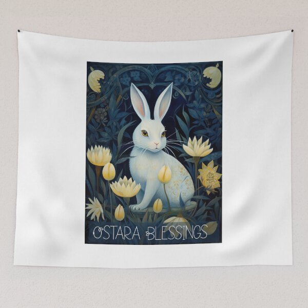 Item preview, Ostara Blessings Greeting Card designed and sold by thewandswant.
