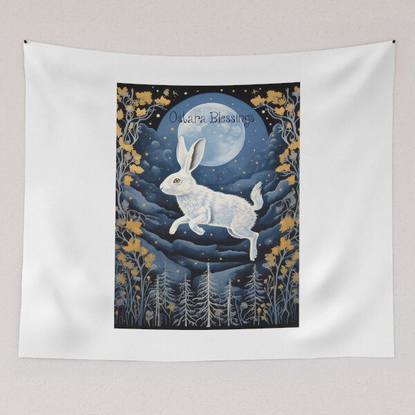 Item preview, Ostara Blessings Greeting Card designed and sold by thewandswant.