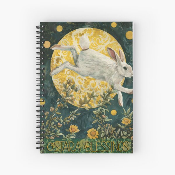Aperçu de l'œuvre Bénédictions d'Ostara Carte de vœux créée et vendue par thewandswant.