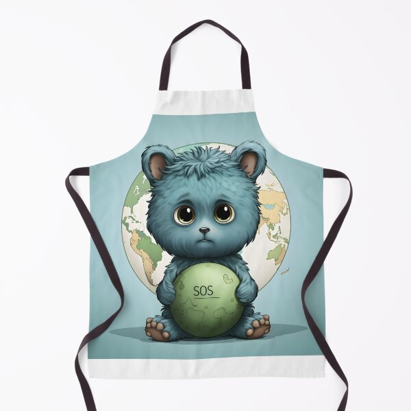 Item preview, Illustration of the effects of global warming planet Earth designed and sold by CoolNeurodesign.
