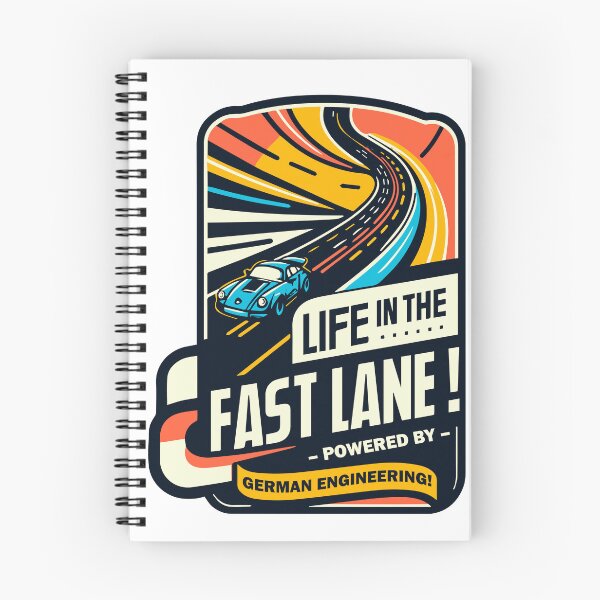 Item preview, Autobahn Rush - Salute to German Engineering Excellence, Life in the Fast Lane – Powered by German Engineering! designed and sold by FebricFusion.