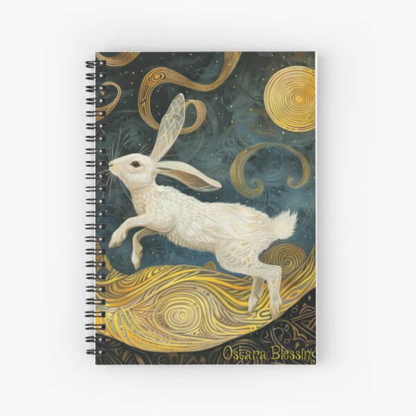 Aperçu de l'œuvre Bénédictions d'Ostara Carte de vœux créée et vendue par thewandswant.
