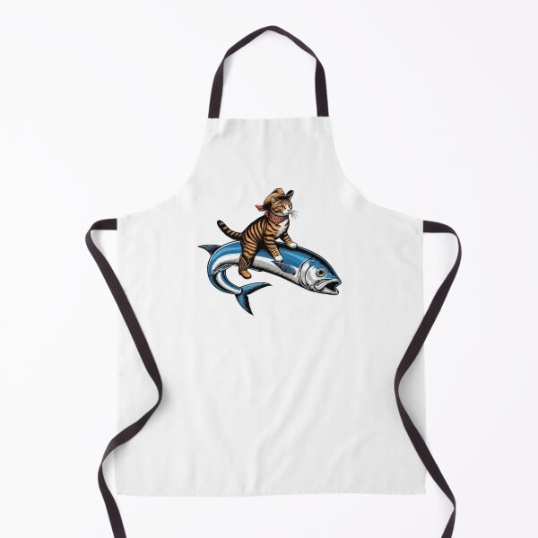 Item preview, Meowdy Texas Cowboy Rodeo Cat Ride On Sardine designed and sold by TomFrontierArt.