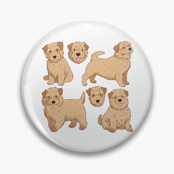 Item preview, Cute norfolk terrier dog pattern  designed and sold by Yaragold.