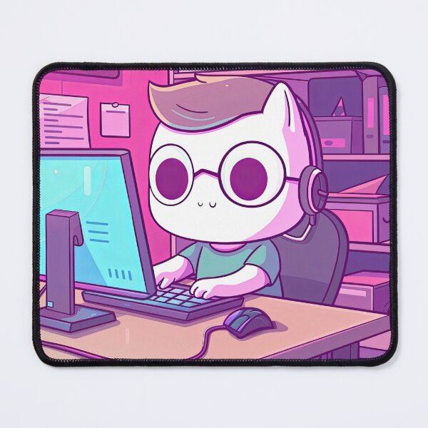 Item preview, Cyber Cutie Command Center designed and sold by Retro Type.