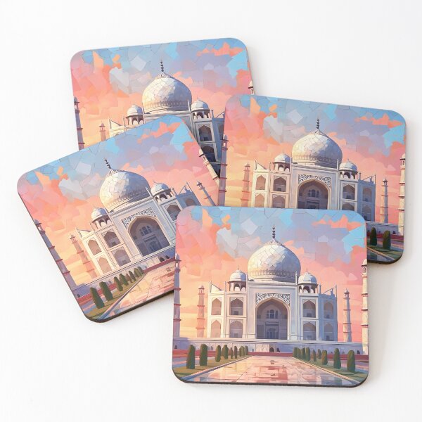 Item preview, Taj Mahal Mosaic Dawn's Embrace designed and sold by purrfect pattern.