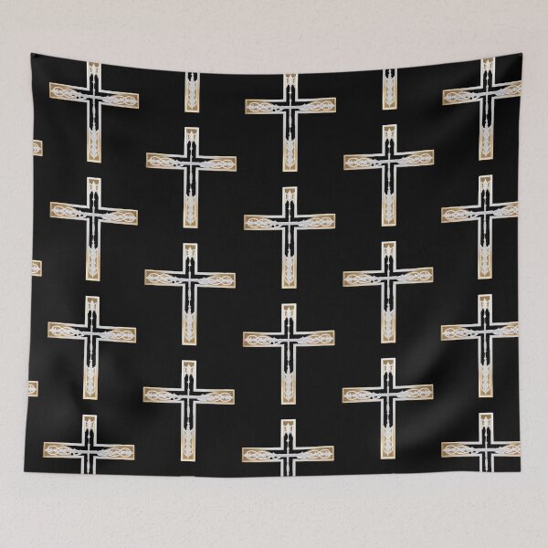 Item preview, Golden Cross Church Cross Holy Cross Gold designed and sold by Frostquest.