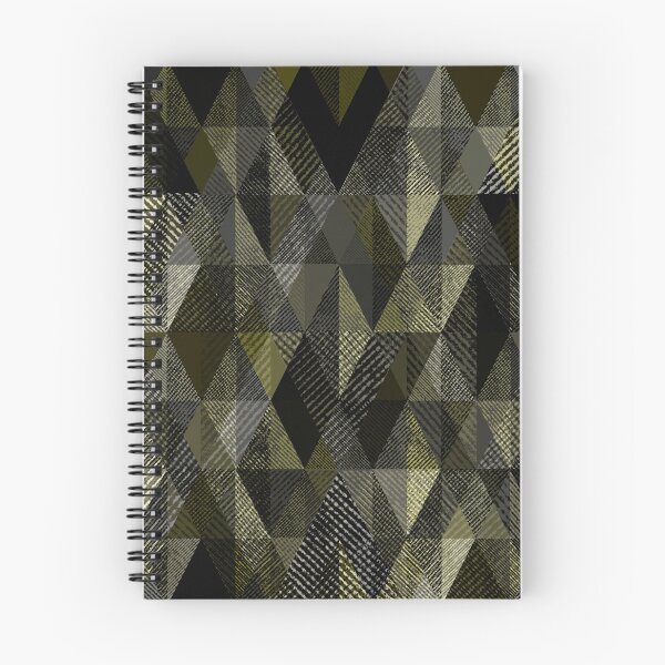 Item preview, Olive, black, grey rhombic textured pattern.  designed and sold by marinaklykva.