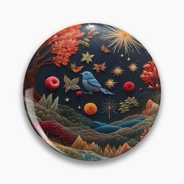 Item preview, Embroidery Art - The Enchanted Forest designed and sold by TWNightingale.