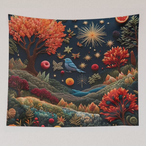 Item preview, Embroidery Art - The Enchanted Forest designed and sold by TWNightingale.