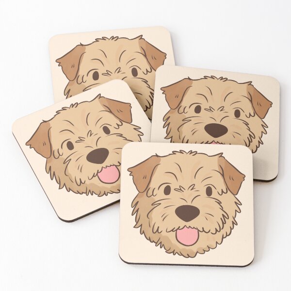 Item preview, Norfolk terrier dog face designed and sold by Yaragold.