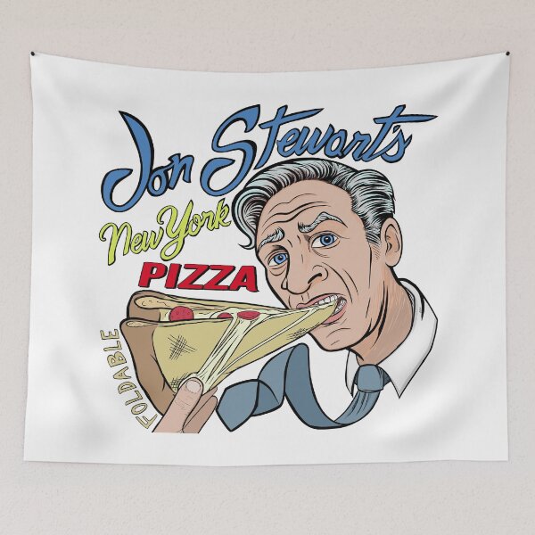 Item preview, Jon Stewart’s New York Pizza designed and sold by ERICELIART.