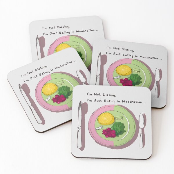 Item preview, I'm Not Dieting, I'm Just Eating in Moderation... in Moderation designed and sold by @ndrys.