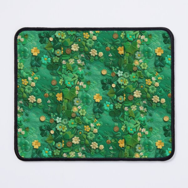 Item preview, Green Clovers and Golden Coins: Needle Felting Art designed and sold by Piotrek0001.