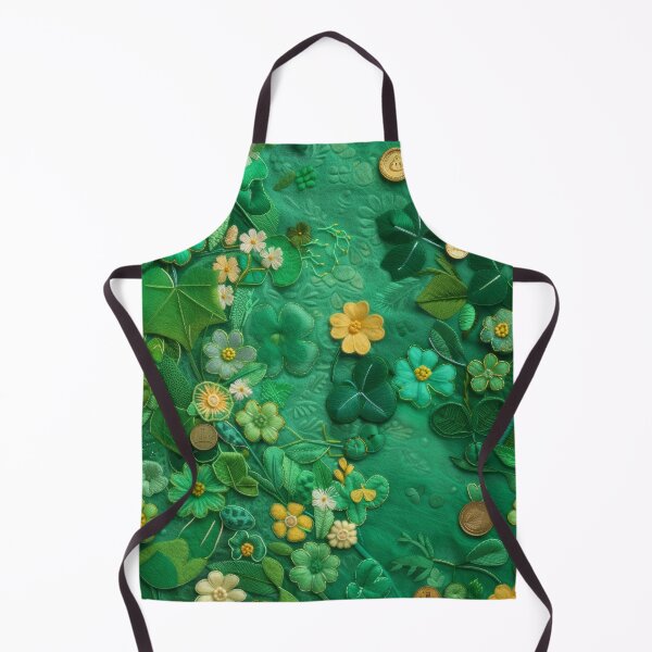 Item preview, Green Clovers and Golden Coins: Needle Felting Art designed and sold by Piotrek0001.