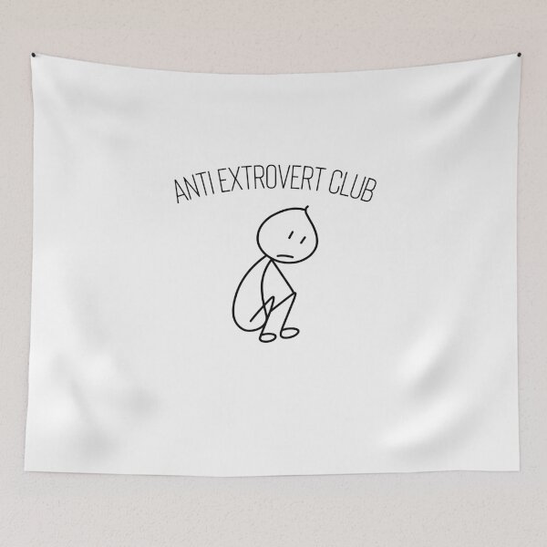Item preview, Anti Extrovert Club designed and sold by erion-store.