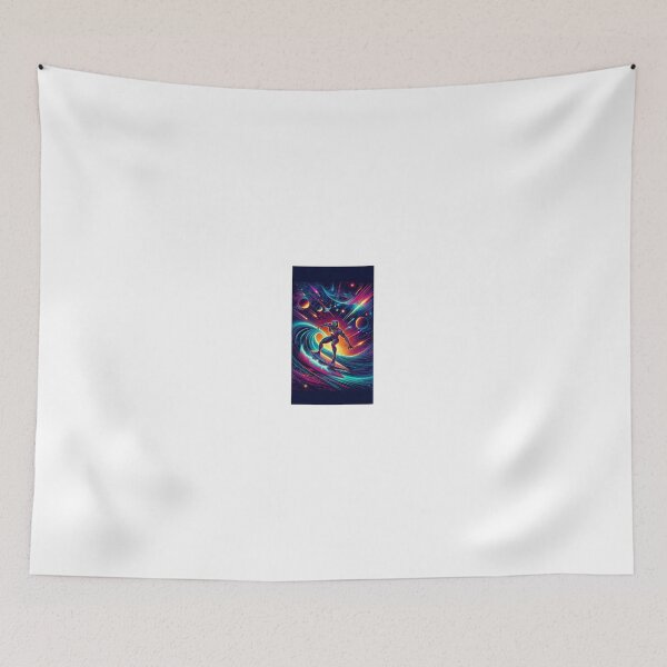 Item preview, Galactic Surf Odyssey designed and sold by DreamAlongArt.