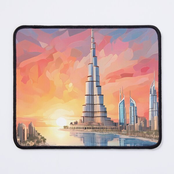 Item preview, Skyscraper Splendor: Mosaic at Dusk designed and sold by purrfect pattern.