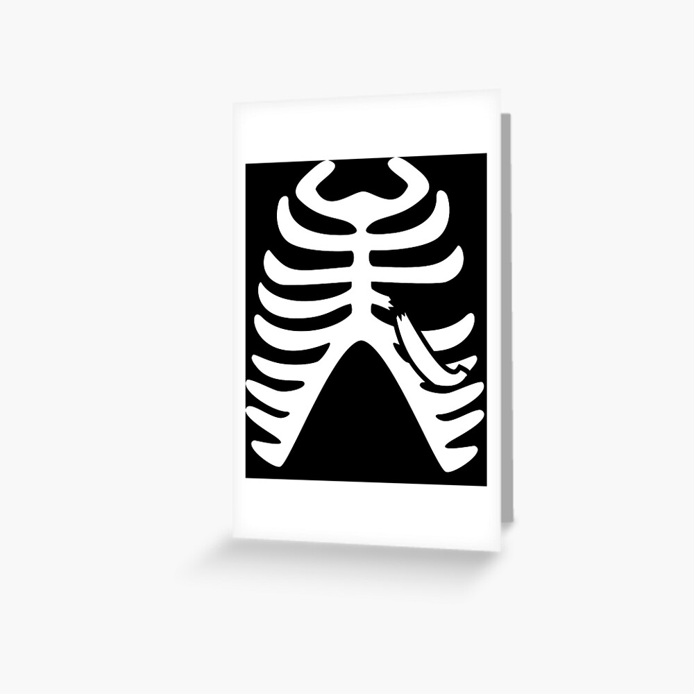 "Funny Get Well Gift Fractured Broken Rib" Greeting Card for Sale by