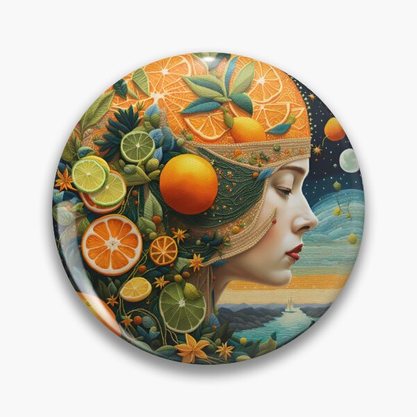 Item preview, Embroidery Art - I love fruits! designed and sold by TWNightingale.