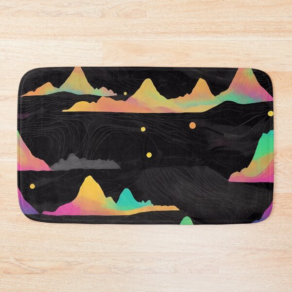 Item preview, Neon Ridges: Vibrant Topography of an Alien World designed and sold by Vitalka-uk.