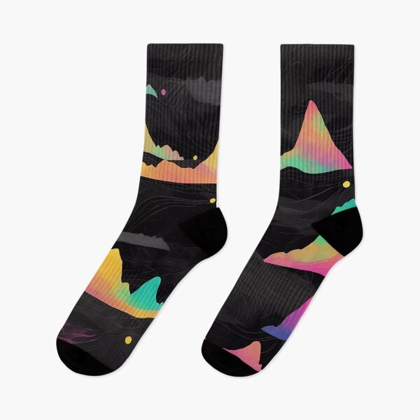 Item preview, Neon Ridges: Vibrant Topography of an Alien World designed and sold by Vitalka-uk.
