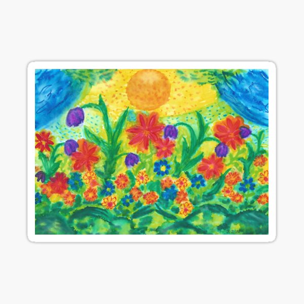 "Flower meadow" Sticker