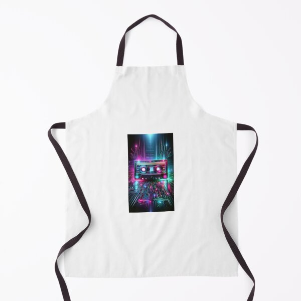 Item preview, Neon Pulse: The Retro-Futuristic Mixtape designed and sold by DreamAlongArt.