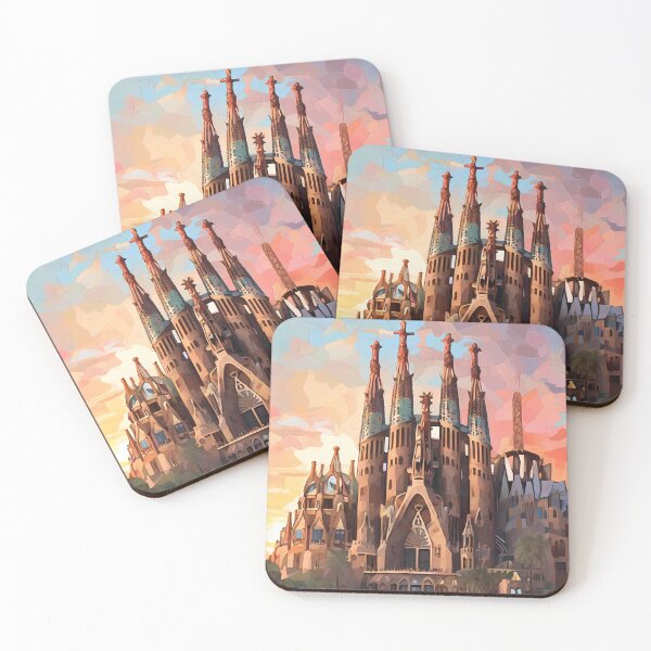 Item preview, Sagrada Mosaic: Sunset Splendor designed and sold by purrfect pattern.