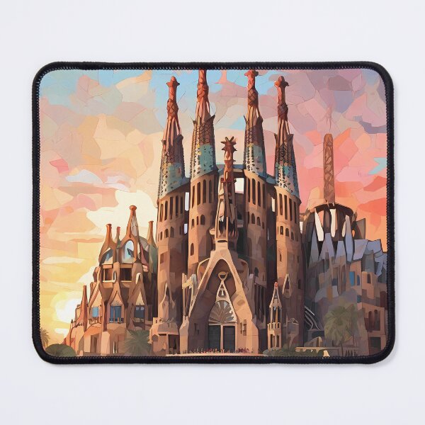 Item preview, Sagrada Mosaic: Sunset Splendor designed and sold by purrfect pattern.