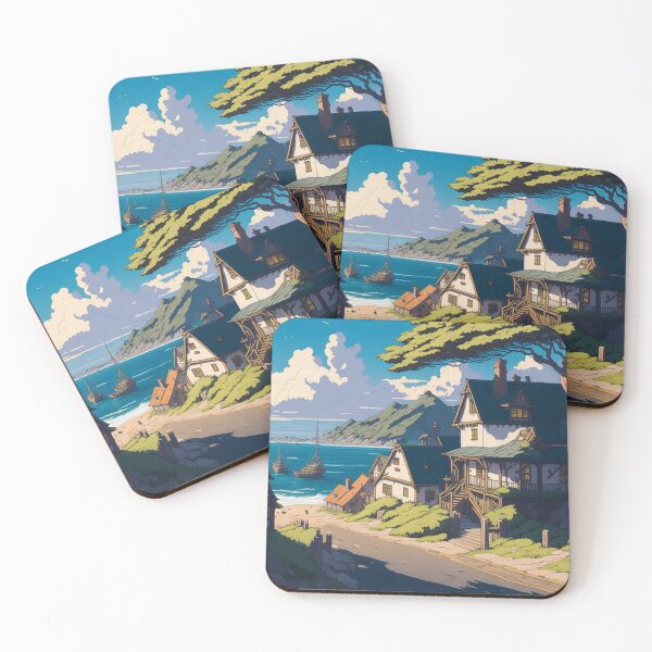 Item preview, Scandinavian Shore Anime Style designed and sold by TondoMeander.