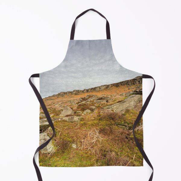 Item preview, Stanage Edge Derbyshire Peak District bleak winter landscape. designed and sold by RobThorley.