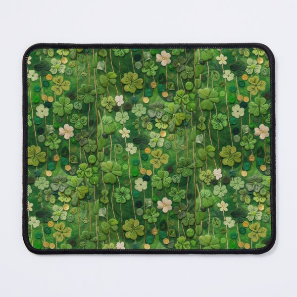 Item preview, Green Clovers and Golden Coins: Needle Felting Art designed and sold by Piotrek0001.