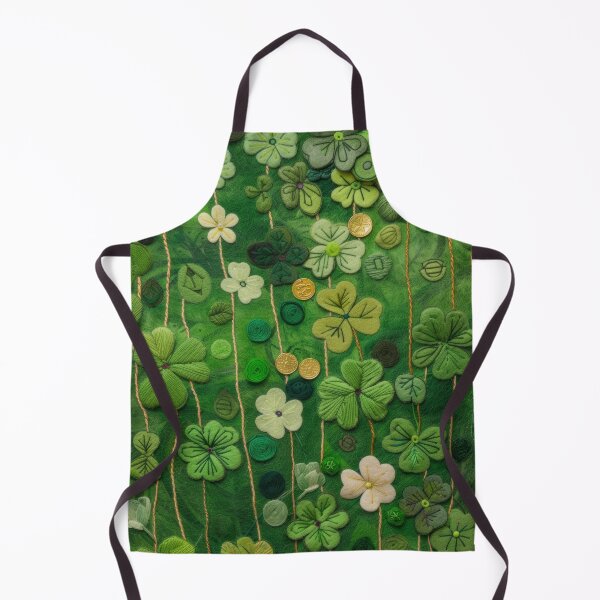 Item preview, Green Clovers and Golden Coins: Needle Felting Art designed and sold by Piotrek0001.