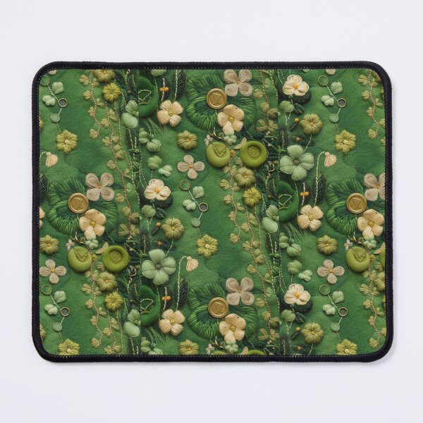 Item preview, Green Clovers and Golden Coins: Needle Felting Art designed and sold by Piotrek0001.