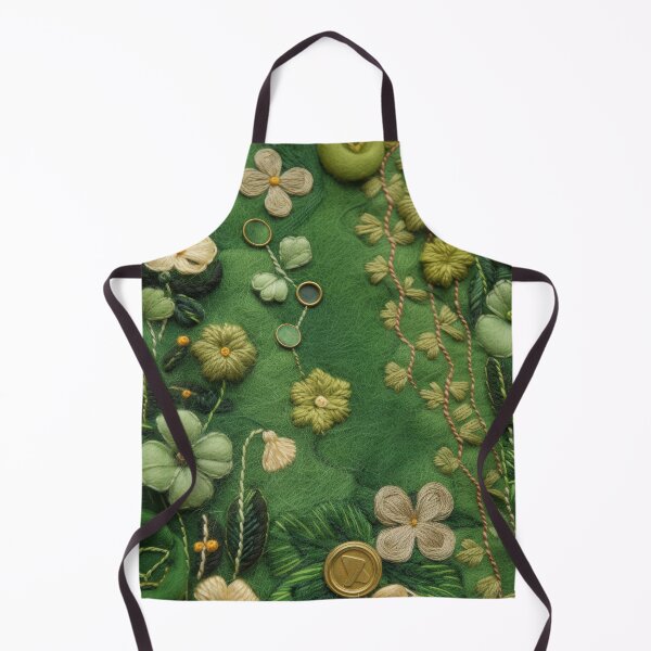 Item preview, Green Clovers and Golden Coins: Needle Felting Art designed and sold by Piotrek0001.